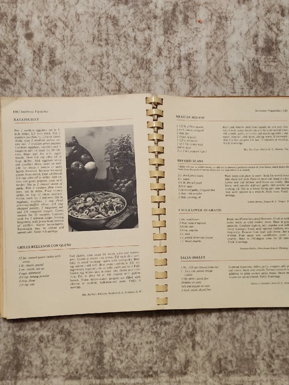 Americana Cookery Vintage Cookbook – Brown Cover